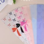Bow Printed Single Flower Sleeve - Image 2