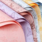Vintage Butterfly Printed Wrapping Paper - Image 2