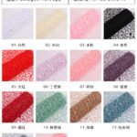 50cm Wide Rolled Jacquard Mesh, 5 Yards