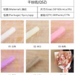 Silk Thread Wrapping Paper