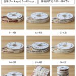2cm INS Threaded Letter Ribbon, 32 Yards