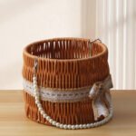 Pearl‑Chain Hand‑held Flower Baskets CXBZ-HL010 - Image 3