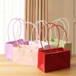 Macaron Embossed Rectangular Gift Hand‑bags - Image 2