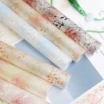 Pinellia Floral Wrapping Paper - Image 2