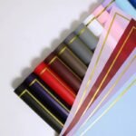 Minimal Wrapping Paper With Golden Border - Image 2