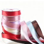 2.5cm Solid Color Polyester Ribbon - Image 3
