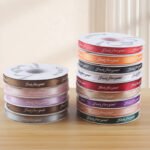 1cm "Just for you" Printed Ribbon, 32 Yards - Image 2