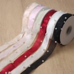 2.5cm Miaoyu Beaded Pattern Ribbon, 10 Yards - Image 2