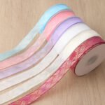 2.5cm Magic Iridescent Organza Ribbon, 20 Yards - Image 2