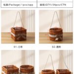 Pearl‑Chain Hand‑held Flower Baskets CXBZ-HL010