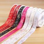 2.5cm "Love You Every Day" Printed Ribbon, 32 Yards - Image 2