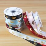 2.5cm Gold‑Foil Sweetheart Ribbon, 32 Yards - Image 5