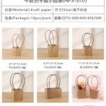 Kraft Flat Hand‑bags