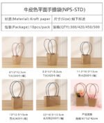 Kraft Flat Hand‑bags