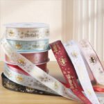 2.5cm Gold‑Foil "Happy Birthday" Ribbon, 32 Yards - Image 2