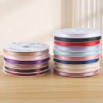 1cm Solid‑Color Polyester Ribbon - Image 3