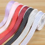 2.5cm Polka‑Dot Printed Ribbon, 20 Yards - Image 4