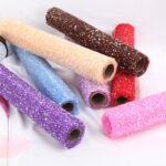 50cm Wide Snow Dot Tulle, 4 Yards - Image 4