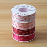 2.5cm Hollow‑Out Small Heart Ribbon, 25 Yards - Image 3