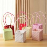 Macaron Embossed Square Small Hand‑bags - Image 3