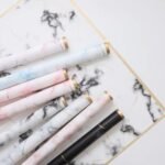 Gold‑Border Marble Wrapping Paper - Image 5