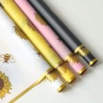 Sunflower & Bee Wrapping Paper - Image 3