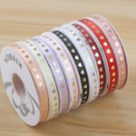 1cm Gold‑Foil Tiny Heart Ribbon, 32 Yards - Image 3