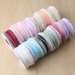 4cm Pearl Fishtail Ribbon With Paper Card, 5 Yards - Image 4
