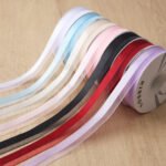 2.5cm One‑Sided Organza Ribbon, 40 Yards - Image 2