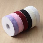 2.5cm Wavy Edge Organza Ribbon, 10 Yards - Image 3