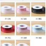 2.5cm Rhinestone Hot‑Fix Silk‑Like Ribbon, 20 Yards