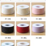 4cm Hot-Fix Rhinestone Cotton Ribbon, 10 Yards