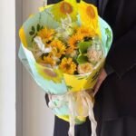 Sunflower Printed Wrapping Paper - Image 3
