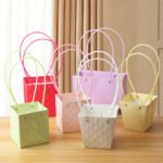 Macaron Embossed Square Small Hand‑bags - Image 4