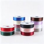 2.5cm Solid Color Polyester Ribbon - Image 2