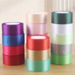 4cm Solid‑Color Satin Ribbon - Image 2
