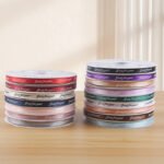 1cm "Just for you" Printed Ribbon, 80 Yards - Image 3