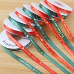 1cm Christmas Printed Ribbon, 25 Yards - Image 5
