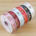 2.5cm Gold‑Foil "Happy Birthday" Ribbon, 32 Yards - Image 4