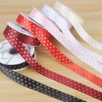 2.5cm Gold‑Foil Tiny Heart Ribbon, 32 Yards - Image 4