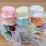 4cm Iridescent Fishtail Ribbon, 10 Yards - Image 3