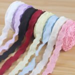2.5cm Ruched Ribbon, 10 Yards - Image 3