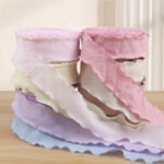 4cm Ruched Ribbon, 10 Yards - Image 2