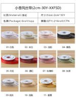 2cm Chanel‑Style Ribbon, 30 Yards