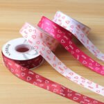 2.5cm Hollow‑Out Small Heart Ribbon, 25 Yards - Image 4
