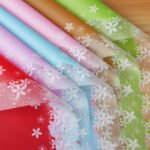 Korean Frosted Butterfly‑Print Floral Wrapping Paper - Image 4