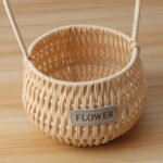 2‑Set Vertical‑Weave Round Flower Baskets CXBZ-HL006 - Image 3