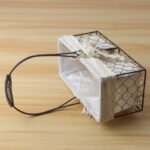 Black Iron Rectangular Flower Baskets CXBZ-HL008 - Image 5
