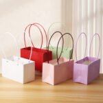 Macaron Flat Rectangular Hand‑held Gift Bags - Image 5