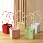 Macaron Embossed Square Large Hand‑bags - Image 5